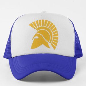NEW San Jose State Spartans 1985 Logo Foam Trucker Mesh Snapback Hat 2-TONE